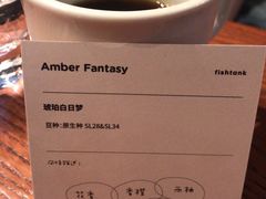 琥珀白日梦-fishtank鱼缸咖啡(三山街店)