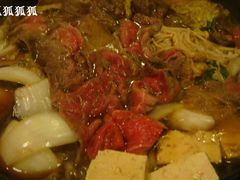 煮的差不多能吃了-牛玄庵日式寿喜烧·料理店(新源里店)