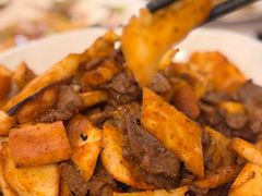 干煸馕炒肉-汗腾格里·风味餐厅(新疆驻京办店)