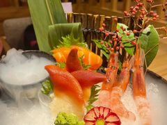 刺身三品-鲔吞·和牛寿喜烧(闵行区绿瘦酒店)