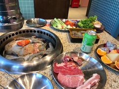 -姜胖胖首尔自助烤肉·蒸汽海鲜大排档(国瑞中心店)