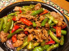 铁板米椒牛肉粒-城南往事·鲁菜济南菜(软件园美莲广场店)