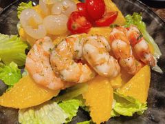 香橙老虎虾沙拉-Let'sBURGERplus·非常创意汉堡(三里屯店)