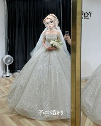 点击看大图 -予白婚纱礼服馆