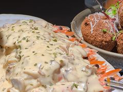 奶油蘑菇虾-Ameigo梅果·云贵川bistro(长宁来福士店)
