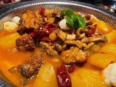 沙湾原始大盘鸡-丝路金桃·新疆菜(徐汇店)