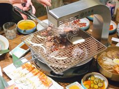 -明洞阿姨·韩式酱蟹烤肉·创意料理(三元桥店)