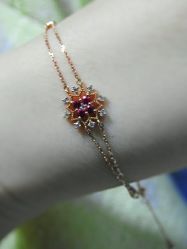 红宝石钻石手链-周大福 CHOW TAI FOOK(新世界百货崇文店)