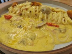 咸蛋黄南瓜意面-The Good Place好地方·Brunch·coffee(国贸店)