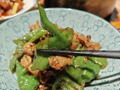 锅气土辣椒炒肉-柴米油盐三杯鸡(象山北路店)