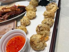 虾仁大茄盒-7号院家宴.烧鸽子(门头沟店)