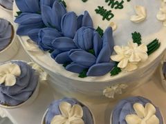 -芒果与甜纯动物奶油蛋糕&甜品台定制