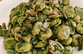 Salted Vegetable Stir-fried Soybeans