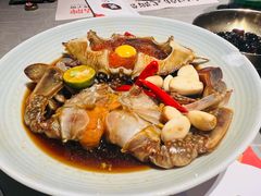 -草家酱蟹炭火烤肉店(珲春南路一店)
