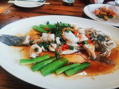 青花椒蒸笋壳鱼-猪肉婆私房菜(容桂总店)