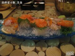 三文鱼和象拔蚌-西村日本料理(香格里拉饭店)