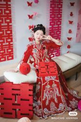 -桃子造型婚纱礼服(凤起广场店)