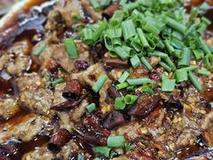 水煮牛肉片-九九牛肉馆(南山路店)
