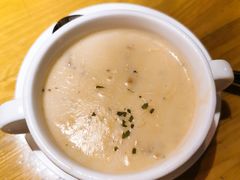 鸡茸蘑菇汤-菲滋意式餐厅(加州阳光二店)