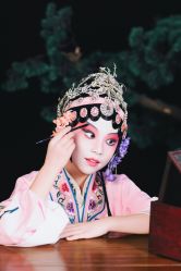 -后宫·古装汉服京剧儿童亲子全家福摄影