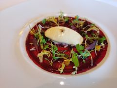 烟熏红菜头薄片-Le Comptoir de Pierre Gagnaire
