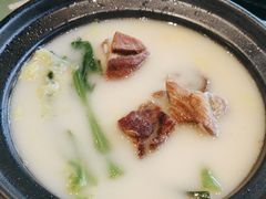 咸烧骨什菜煲-新宝餐厅(流塘店)