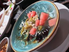 手工红糖冰粉-热火朝天鲜切牛肉火锅(南强街巷店)