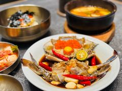 -草家酱蟹炭火烤肉店(珲春南路二店)
