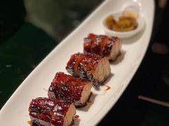 蓝莓柚肉捞黑叉烧-炳胜公馆(珠江新城店)