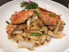 白蟹炒年糕-好兄弟郭巨海鲜(天一阁店)