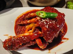 -草家酱蟹炭火烤肉店(珲春南路一店)
