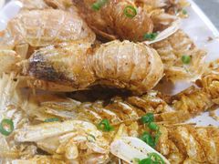 椒盐皮皮虾-四川小胡子海鲜(丁村万人海鲜广场店)