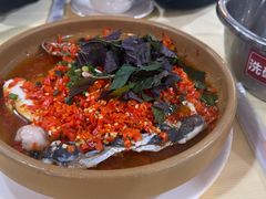 紫苏碎鱼头-笨罗卜浏阳菜馆(太平街店)