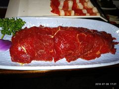 古道嫩牛肉-老牌坊云南鱼豆花火锅(哈西万达店)