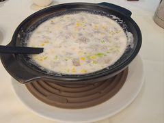 椰汁茨实煲-侨美·唐荔园·40年地道粤菜