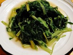 清炒空心菜-吴越荣记苏州菜·松鼠桂鱼100%活鱼现做(斜塘老街店)