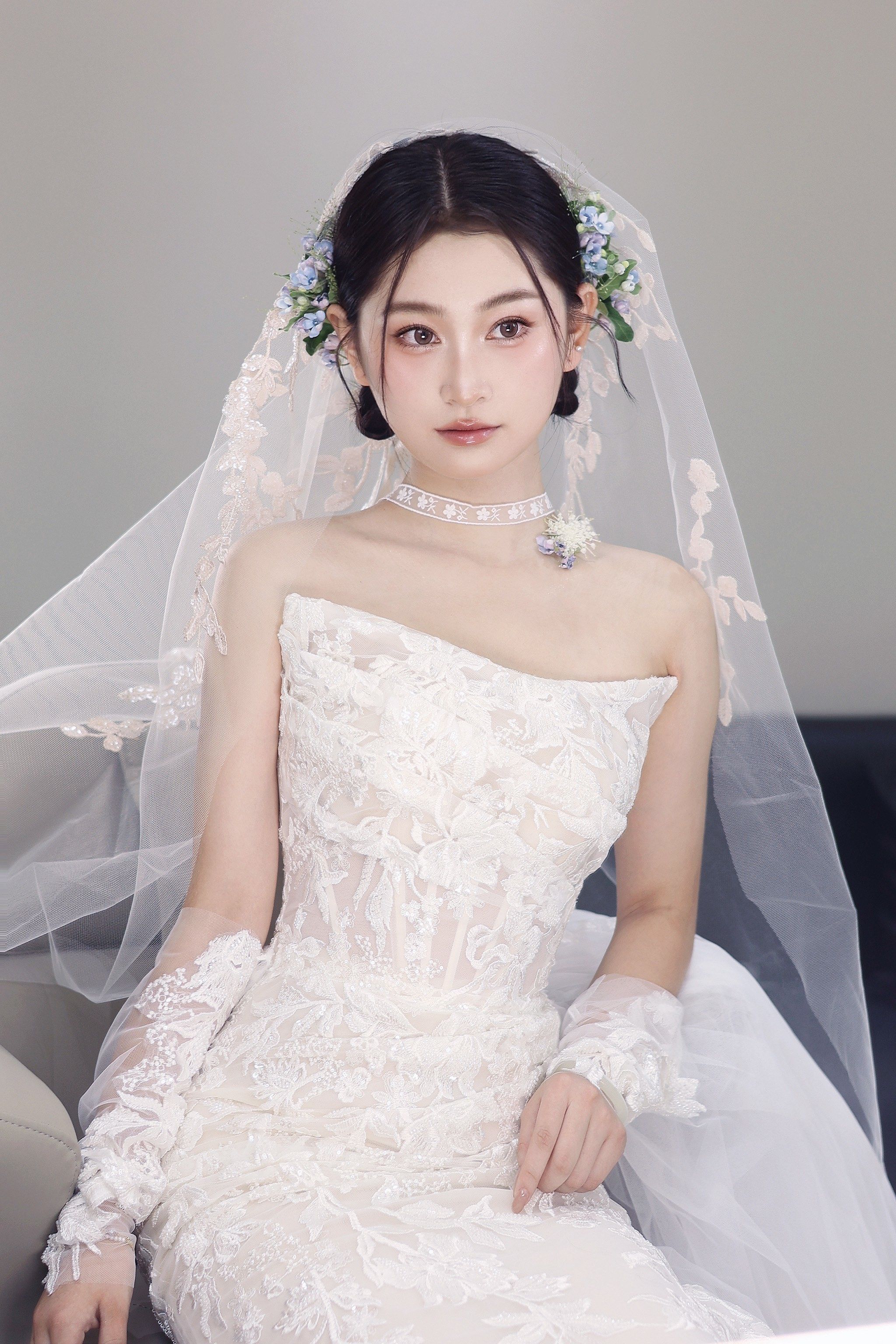 妆出自然的仙气感