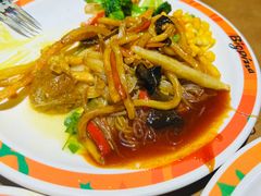 番茄汁焗肉丸子意面-比格比萨(国际能源店)
