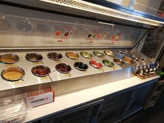 自助调料区-左庭右院鲜牛肉火锅(浦江欢乐颂店)