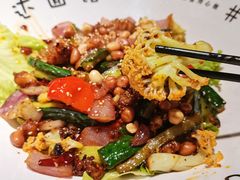 小脸大碗牛蛙干拌面-友达面馆(广州总店)
