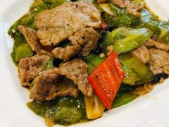 凉瓜炒牛肉-勝記酒家·37年老字号·经典粤菜(荔枝公园店)