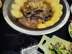 -北京龙庆四季香农家饭庄·灶台鱼·碳烤虹鳟鱼(龙庆峡店)