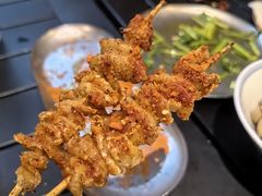 盐烤鸡皮-双拼市场·烧烤精酿啤酒