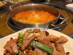 蕨粑炒腊肉-阿婉贵州苗家酸汤鱼(梅林店)