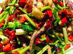 干煸鱿鱼爪-晚归月亮湾私家菜(临邑路店)