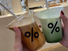 抹茶拿铁-% Arabica阿拉比卡咖啡(武康路店)