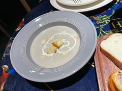 法式蘑菇奶油浓汤-第101座花园餐厅(湖滨88店)