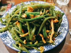 扁豆肉丝-娄三少·老北京春饼烤鸭家常菜(方庄店)