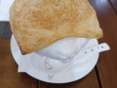 酥皮法式蘑菇汤-大佛寺高级素食自助餐厅