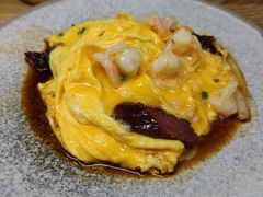 滑蛋虾仁炒叉烧-来龙里 精致 东南亚餐室(万象城店)